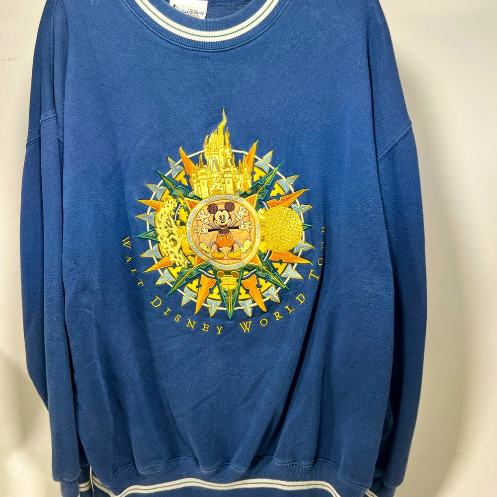 Disney World Tour Sweatshirt Vintage Disney Rare